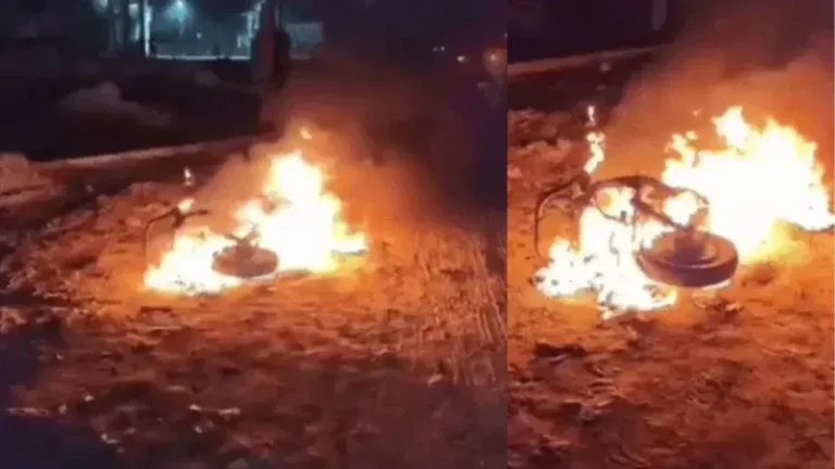 Faridabad Ola Fire: फरीदाबाद में चलती ओला इलेक्ट्रिक स्कूटर में लगी भीषण आग, कूदकर बची दो दोस्तों की जान