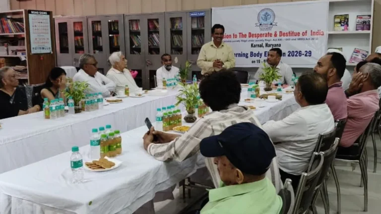 Karnal News: करनाल की संस्था ‘एमडीडी ऑफ इंडिया’ के चुनाव संपन्न: राजीव वर्मा चुने गए नए प्रधान, देखें पूरी कार्यकारिणी