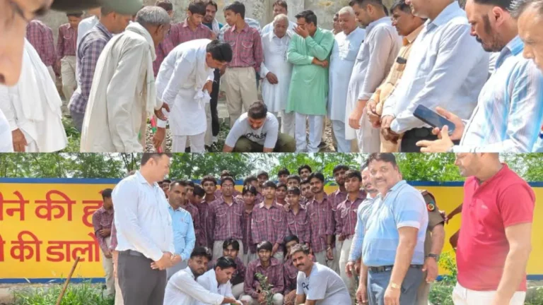 Pundri News: पूंडरी में ‘एक पेड़ मां के नाम’: विधायक सतपाल जाम्बा ने 4 स्कूलों में किया पौधारोपण, लिया हरित पूंडरी का संकल्प