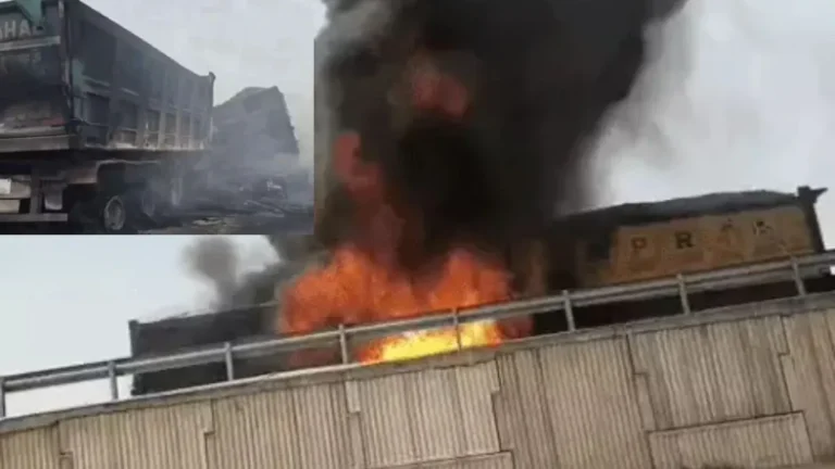 Sonipat News: सोनीपत में NH-334B पर दो ट्रकों की भीषण भिड़ंत, टक्कर के बाद केबिन में जिंदा जला ड्राइवर