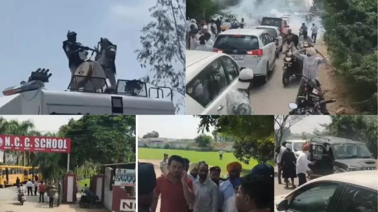 Ambala Breaking News: अंबाला में पंजोखरा साहिब विवाद पर बवाल, एनएच-44 पर चले आंसू गैस के गोले, स्कूल में फंसे मासूम बच्चे