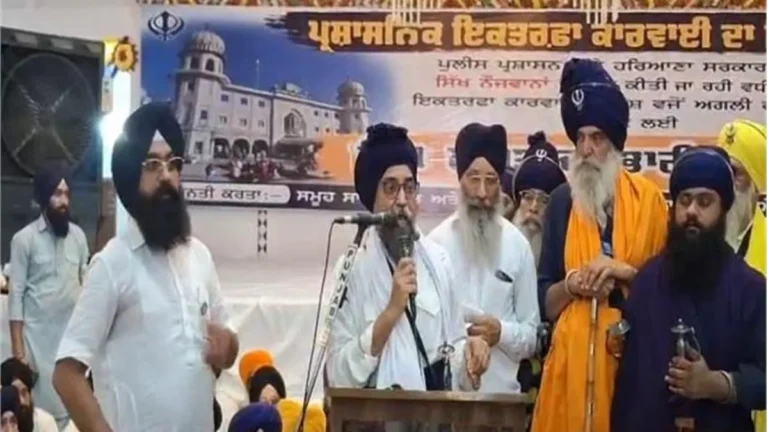Ambala Panjokhra Sahib News: पंजोखरा साहिब घटना पर गुरसिमरन मंड पर कार्रवाई की मांग, हाईवे जाम करने निकला सिख समाज