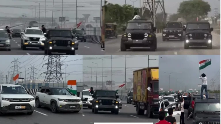 Gurugram news: गुरुग्राम के द्वारका एक्सप्रेस-वे पर रईसजादों का हुड़दंग, बीच सड़क पर गाड़ियां रोककर खतरनाक स्टंट, वीडियो वायरल