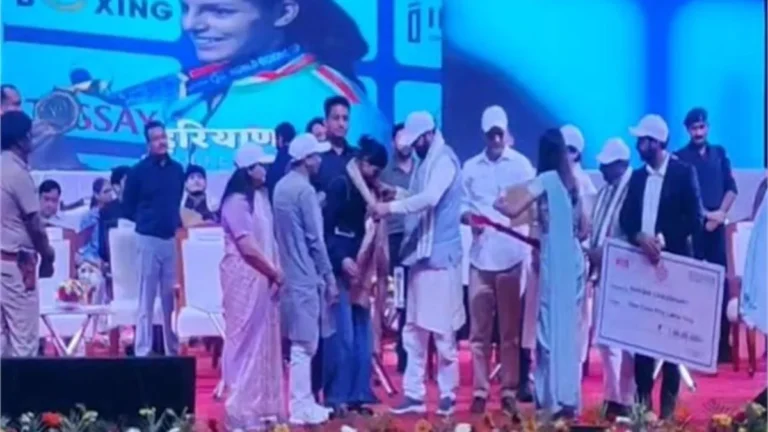 Haryana CWG Winners Award: पंचकूला में ग्लासगो CWG 2026 के विजेताओं का सम्मान, सीएम सैनी ने बांटी ₹13.97 करोड़ की इनामी राशि