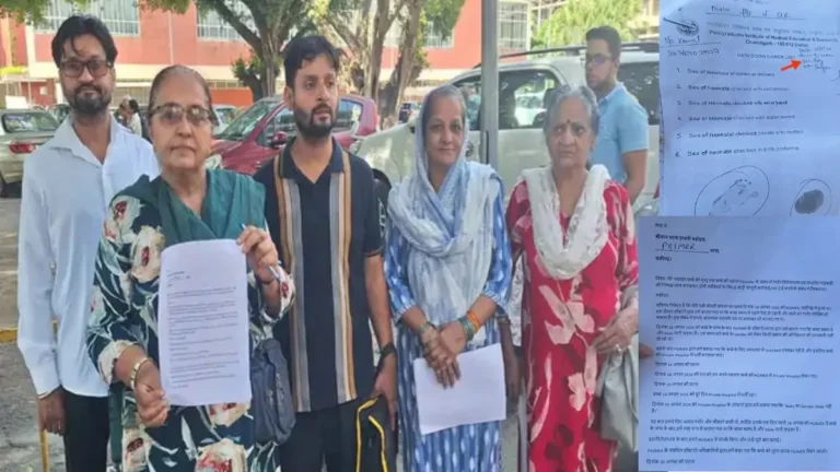 PGI Chandigarh Case Rohtak: बच्चा बदलने का आरोप, ‘मेल’ बताकर दी ‘फीमेल’, 21 अगस्त को नवजात की मौत से मचा हड़कंप