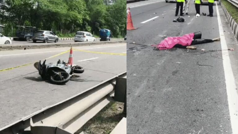 Panchkula Road Accident: चंडीमंदिर टोल के पास बाइक डिवाइडर से टकराने के बाद हादसा, पीछे से आ रही बस ने युवकों को कुचला, एक की मौत दूसरा घायल