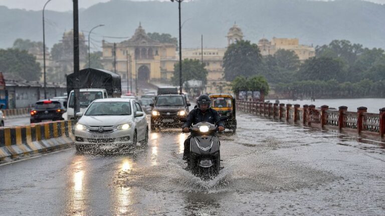 Rajasthan Weather Update: राजस्थान में आज भारी बारिश का अलर्ट, नदियां उफान पर, कोटा की चेचट टनल में 3 फीट पानी