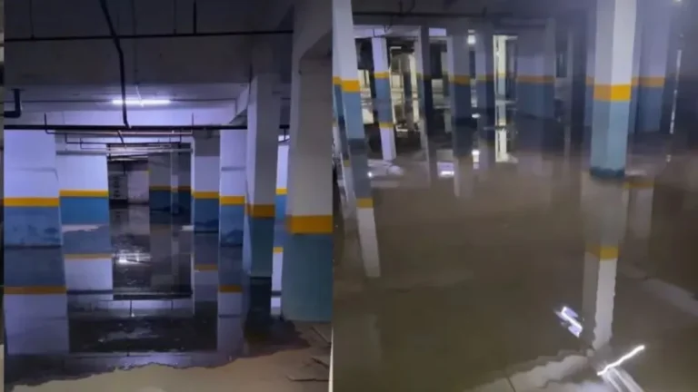 Rise Society Waterlogging: 30 हजार किराया और बेसमेंट में स्विमिंग पूल’, नोएडा की महिला ने दिखाई प्रीमियम सोसाइटी की कड़वी हकीकत