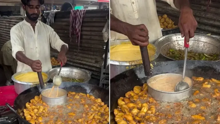 Street Vendor Viral: एक ही कड़ाही में बने पकौड़े और चाय! पाकिस्तानी वेंडर का अनोखा ‘जुगाड़’ देख चकराया सोशल मीडिया