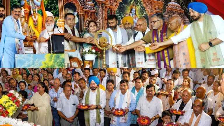 Pehowa News: पिहोवा में उमड़ा श्रद्धालुओं का जनसैलाब, स्वामी ज्ञानानंद महाराज बोले- गीता पूजा का ग्रंथ नहीं, जीवन जीने की कला है