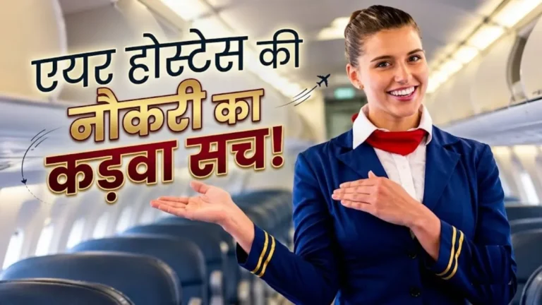 Air Hostess Job Truth: एयर होस्टेस की नौकरी का सच, 35 हजार फीट की ऊंचाई पर अजनबियों के साथ काम और भयानक जेट लैग का दर्द