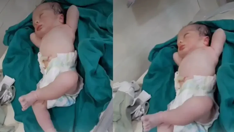 Cute Viral Video: पैदा होते ही जमाया रौब! अस्पताल में इस नन्हे बच्चे का ‘बॉस एटीट्यूड’ देख लोटपोट हुए लोग