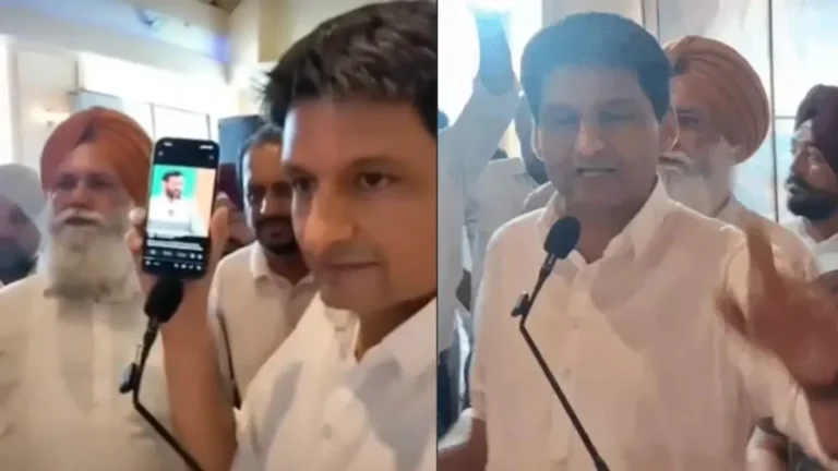 Deepender Hooda Ladwa: लाडवा में दीपेंद्र हुड्डा का बड़ा हमला, मंच पर चलाया CM का वीडियो, पूछा- कहां गया 3100 रुपये का धान भाव?