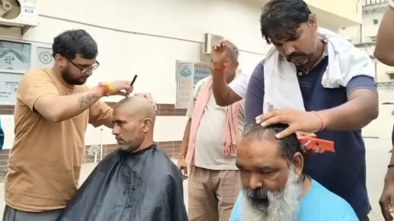 Haryana Safai Karamchari Strike: 30वें दिन सामूहिक मुंडन कराकर भड़के सफाई कर्मी, 6 सितंबर को सीएम रैली में विरोध की चेतावनी