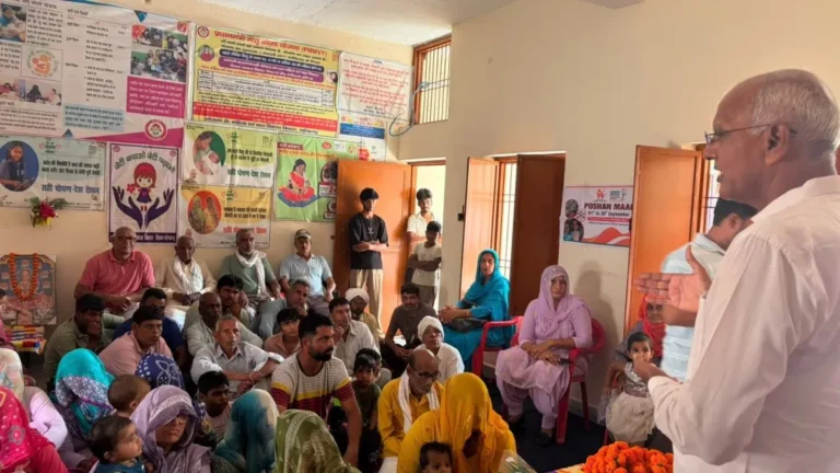 Mahendragarh : बारडा में आयोजित हुआ ‘आंगन मिलन पर्व’, विधायक कंवर सिंह यादव ने आंगनवाड़ी कार्यकर्ताओं की भूमिका को सराहा