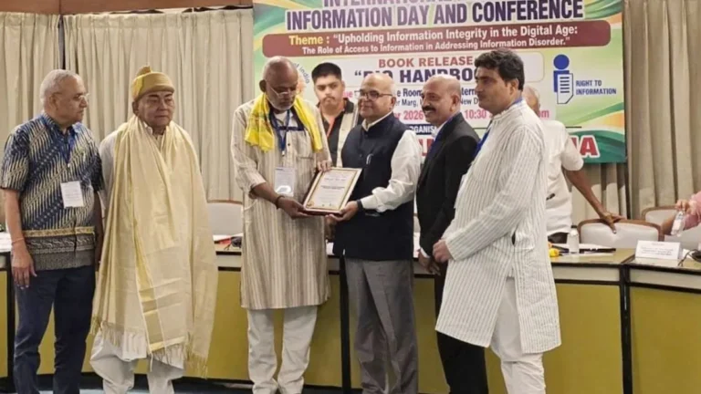 Mahendragarh : हरियाणा केंद्रीय विश्वविद्यालय के कुलपति प्रो. टंकेश्वर कुमार को मिला ‘अंतरराष्ट्रीय उच्च शिक्षा उत्कृष्टता पुरस्कार 2026’