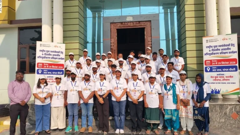 Nangal Chaudhary : युवाओं के लिए बेहतर मौके उपलब्ध करा रहा माय भारत – एसडीएम उदय सिंह