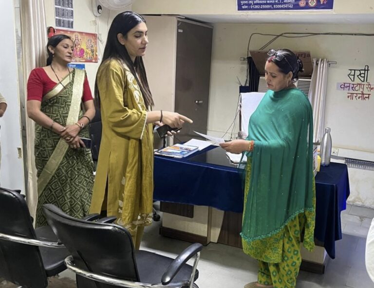 Narnaul: सीजेएम ने वन स्टॉप सेंटर का किया औचक निरीक्षण, दिए आवश्यक दिशा-निर्देश