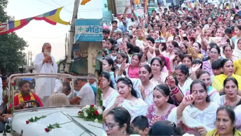 Pehowa News: स्वामी ज्ञानानंद महाराज के सानिध्य में पिहोवा में निकली भव्य सद्भावना यात्रा