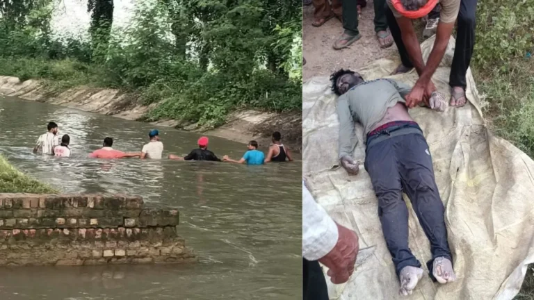 Rajaund News: 48 घंटे बाद राजौंद से मिला 23 वर्षीय मानसु का शव, पिता की तलाश अब भी जारी