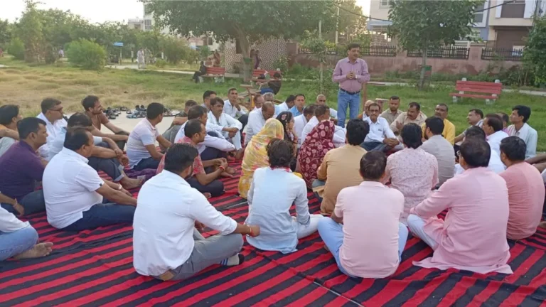 Narnaul : यूजीसी एक्ट और जातिगत आरक्षण के विरोध में उतरा सवर्ण समाज, नारनौल में हुआ मंथन