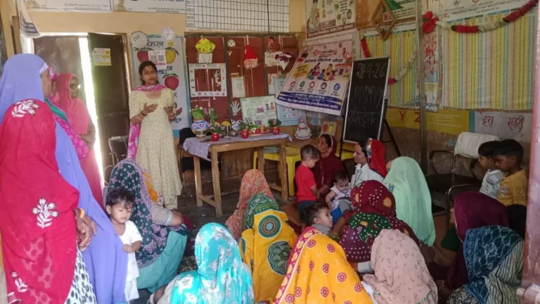 Narnaul : नारनौल ग्रामीण और कनीना सर्कल में ‘आंगन मिलन सेवा’ कार्यक्रम का दूसरा चरण शुरू, पोषण और संस्कारों का दिया गया संदेश