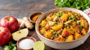 Apple Sabzi Recipe: बच्चों के टिफिन और डिनर के लिए परफेक्ट, घर पर यूं बनाएं रेस्टोरेंट स्टाइल सेब की खट्टी-मीठी सब्जी