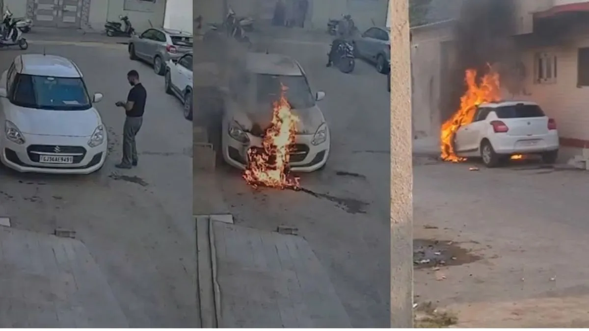 Car Fire Viral: कार के अलार्म से परेशान हुआ पड़ोसी, गुस्साए दर्जी ने महिला वकील की गाड़ी में लगाई आग