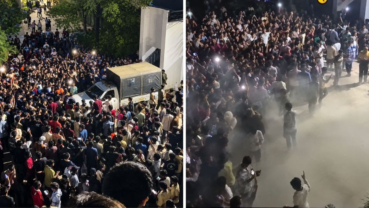 Chandigarh University Fight चंडीगढ़ यूनिवर्सिटी में छात्रों के बीच हाथापाई; हॉस्टल में पंखे को लेकर विवाद, देर रात पहुंची पुलिस