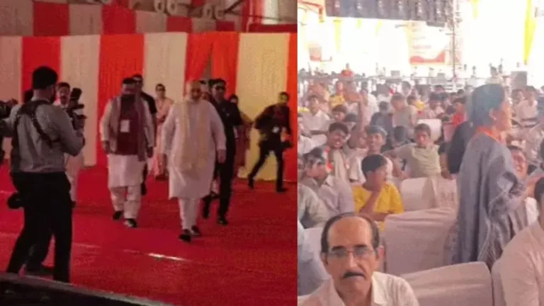 Gurugram Amit Shah: गुरुग्राम में ‘सेवा ज्योति यात्रा’ का आगाज, अमित शाह पहुंचे लेजर वैली ग्राउंड, सीएम नायब सैनी ने किया स्वागत