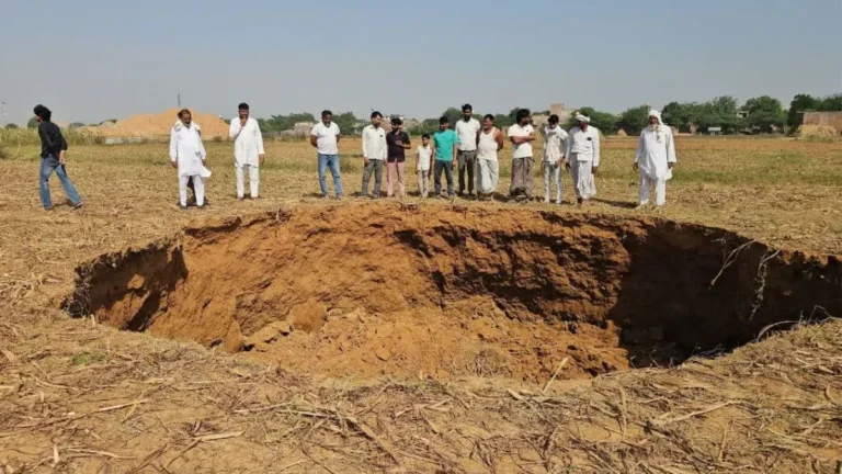 Haryana Orbital Rail Corridor: तावडू में टनल के ऊपर 20 मीटर धंसी जमीन, हरियाणा ऑर्बिटल रेल कॉरिडोर प्रोजेक्ट में बड़ा हादसा टला