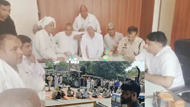 Jind Farmers Protest: जींद में धान खरीद पर बवाल, अलेवा में किसानों ने जींद-असंध रोड पर जेसीबी खड़ी कर लगाया जाम