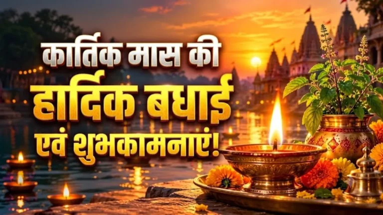 Kartik Maas Wishes: कार्तिक मास आज से शुरू, श्रीहरि की कृपा पाने के लिए अपनों को भेजें ये 5 भक्तिमय शुभकामना संदेश