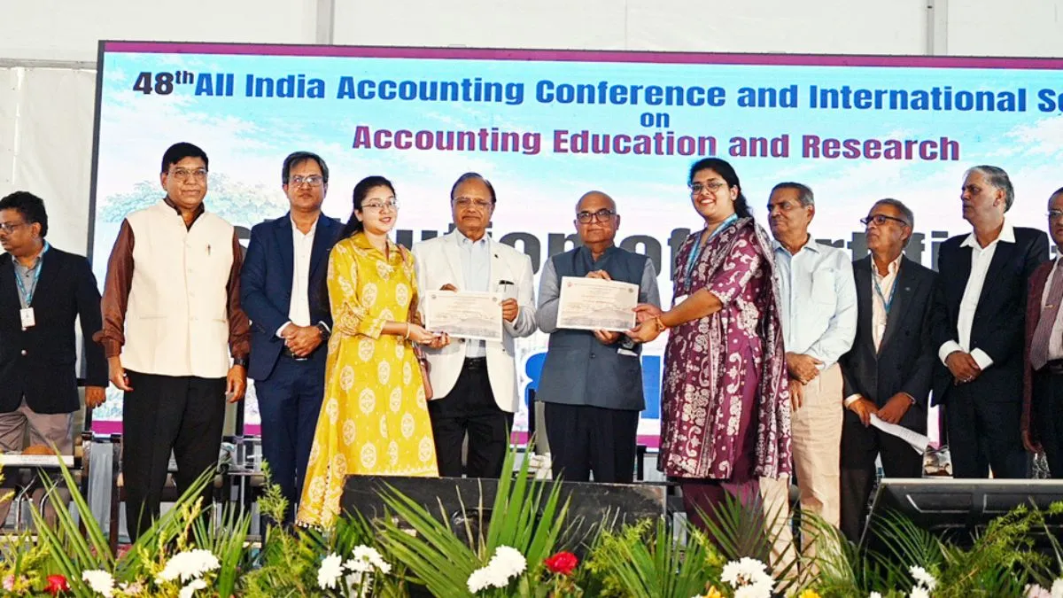Mahendragarh News: हकेवि में संपन्न हुआ 48वां अखिल भारतीय लेखांकन सम्मेलन, नए पदाधिकारियों ने संभाला कार्यभार