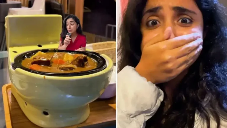 Modern Toilet Restaurant: ताइवान का अनोखा टॉयलेट रेस्टोरेंट, कमोड में परोसा जाता है खाना, भारतीय क्रिएटर का वीडियो वायरल