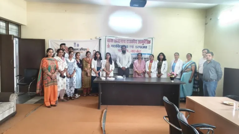 Narnaul News: सेवा संकल्प अभियान के तहत महिला आईटीआई में लगा निशुल्क स्वास्थ्य जांच शिविर