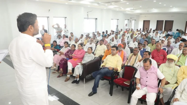 Narnaul News: विपक्षी पार्टियां भाजपा द्वारा किए जा रहे विकास कार्यों से लोगों का ध्यान भटका कर लोगों को भ्रमित कर रही – वरुण श्योरान