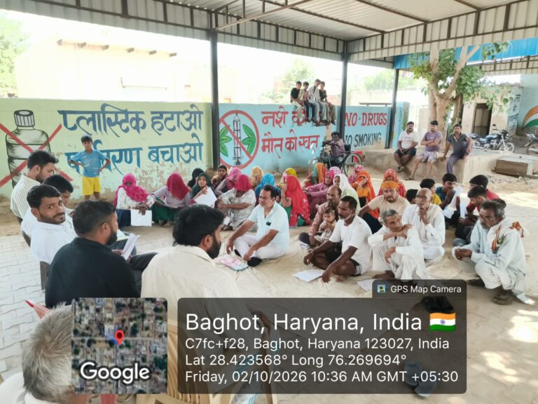 Narnaul: जिला महेन्द्रगढ़ की सभी 343 ग्राम पंचायतों में विशेष ग्राम सभाओं का आयोजन