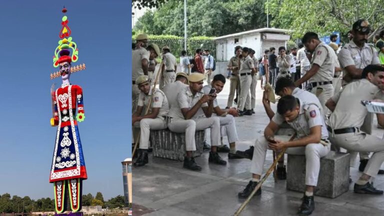 पंचकूला दशहरा ग्राउंड में 50 हजार लोगों के जुटने की आशंका, सभी 8 गेट खुले रहेंगे; 625 पुलिसकर्मी संभालेंगे सुरक्षा मोर्चा