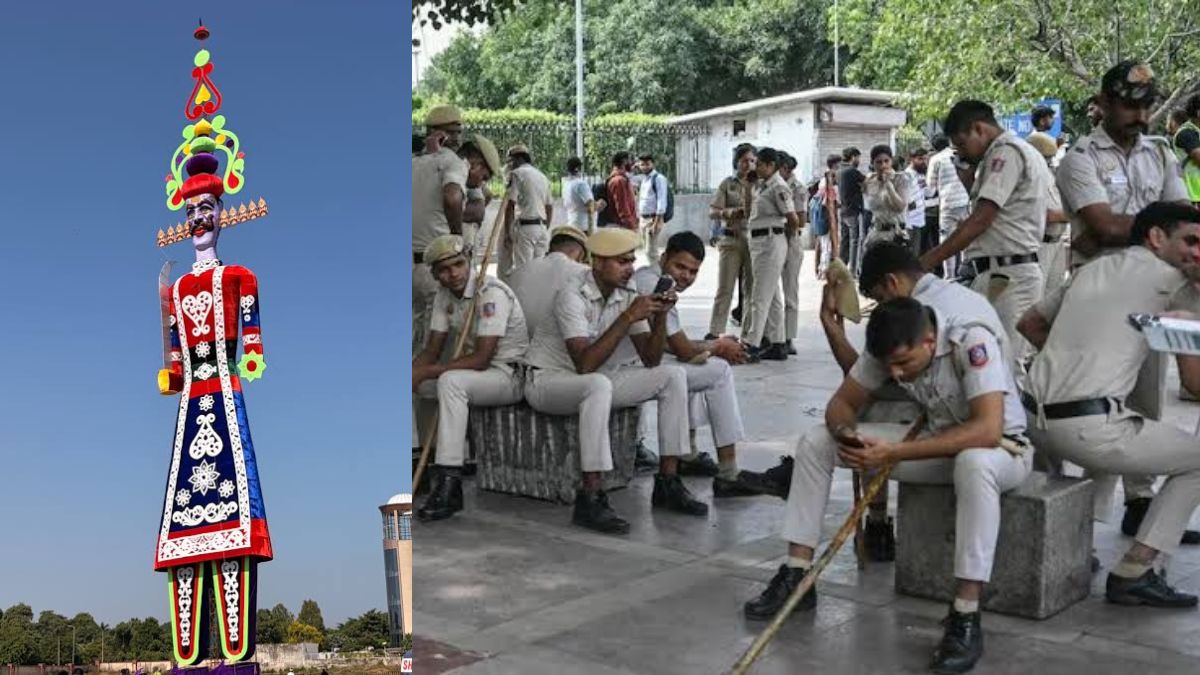 Panchkula Dussehra security पंचकूला दशहरा ग्राउंड में 50 हजार लोगों के जुटने की आशंका, सभी 8 गेट खुले रहेंगे; 625 पुलिसकर्मी संभालेंगे सुरक्षा मोर्चा
