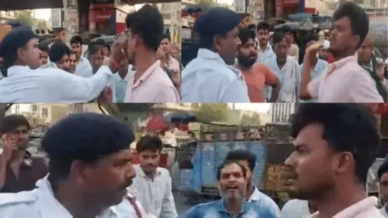 Panipat Traffic Police: पानीपत में बिना नंबर की बाइक से आए युवक ने पुलिसकर्मी को जड़ा थप्पड़, फाड़ी वर्दी