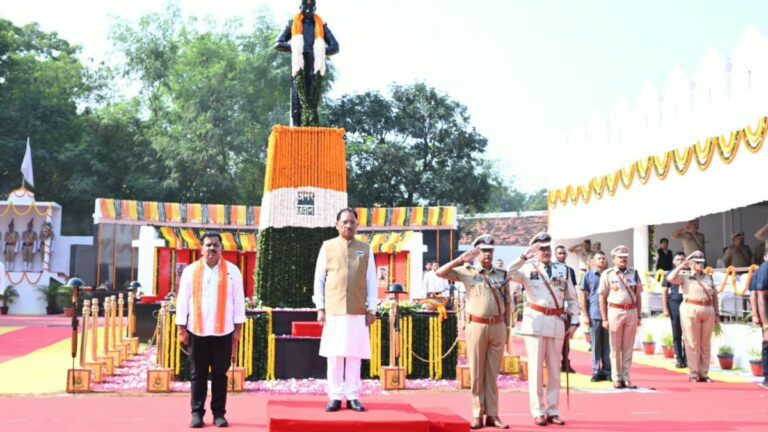 पुलिस स्मृति दिवस पर CM साय ने शहीदों को किया नमन, बोले- जवानों के बलिदान से बस्तर में बदला माहौल