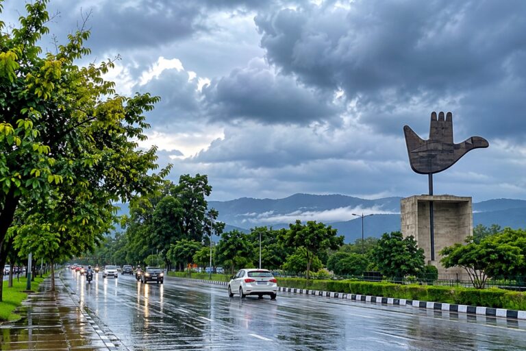 Punjab Chandigarh Weather Update : पंजाब और चंडीगढ़ में बदला मौसम, उमस से मिली राहत