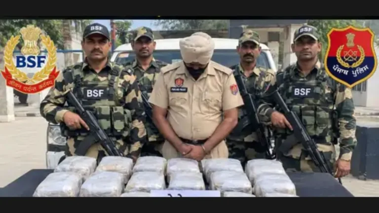 Punjab Police Action: पंजाब में VVIP सुरक्षा में तैनात सिपाही ही निकला ड्रग स्मगलर, BSF ने 15 किलो हेरोइन के साथ पकड़ा