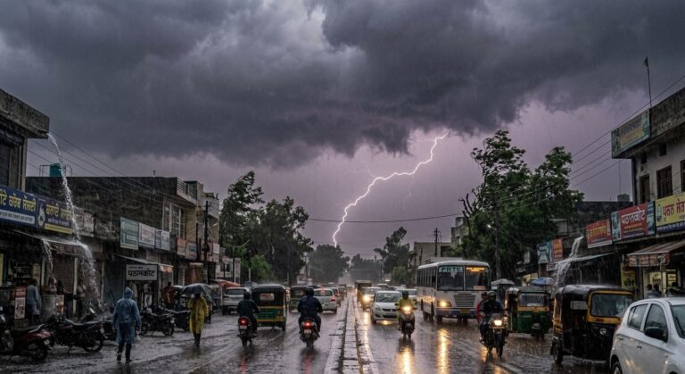 Punjab Weather Update : पठानकोट में झमाझम बारिश, चंडीगढ़ समेत 13 जिलों में आंधी और बिजली का अलर्ट