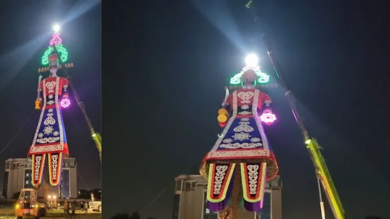 Tallest Ravana India: हरियाणा के पंचकूला में सजेगा 221 फीट का सबसे बड़ा रावण, अंबाला के कलाकार ने किया कमाल