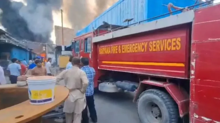 Tohana Battery Godown Fire: टोहाना में बैटरी गोदाम में लगी भीषण आग, धुएं का गुबार देख मचा हड़कंप; कई जिलों से बुलाई गईं दमकल गाड़ियां
