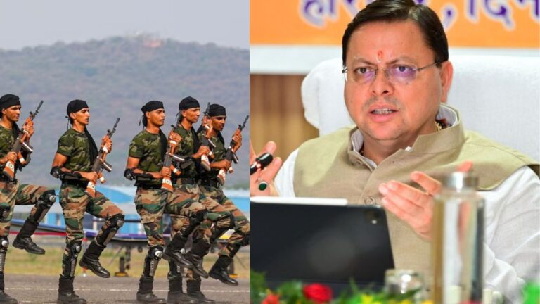 उत्तराखंड में दो अग्निवीरों को मिलेगा आगे सेवा का मौका, CM धामी ने PAC में समायोजन को दी मंजूरी