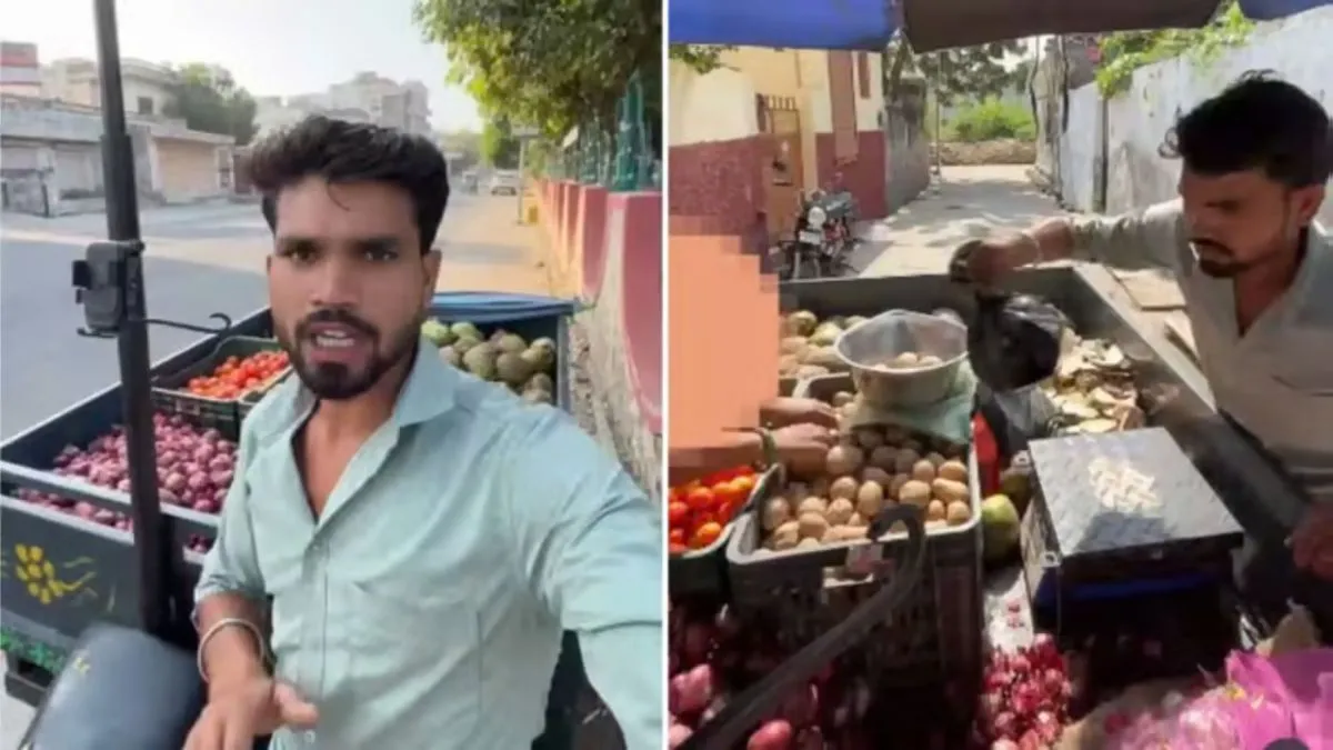 Vegetable Vendor Viral: सब्जी के ठेले से कितनी होती है कमाई? अजमेर के वेंडर ने वीडियो डालकर खोला पूरा हिसाब